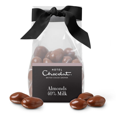 Milk Chocolate Salted Caramelised Almonds, , hi-res