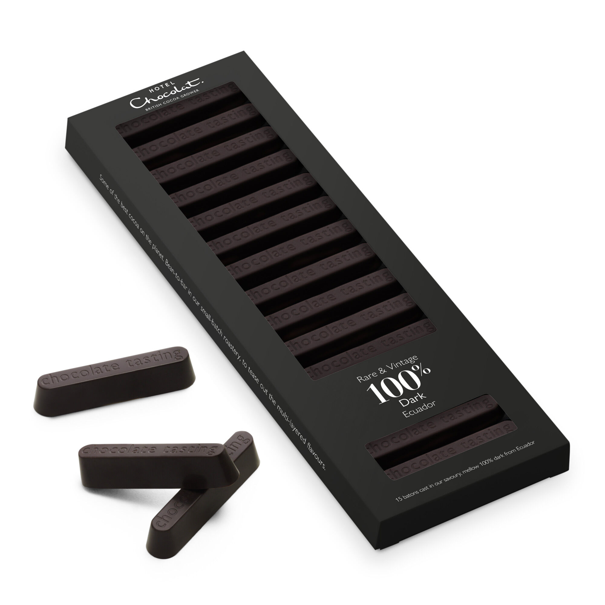 100% Dark Chocolate Batons - Rare & Vintage, , hi-res