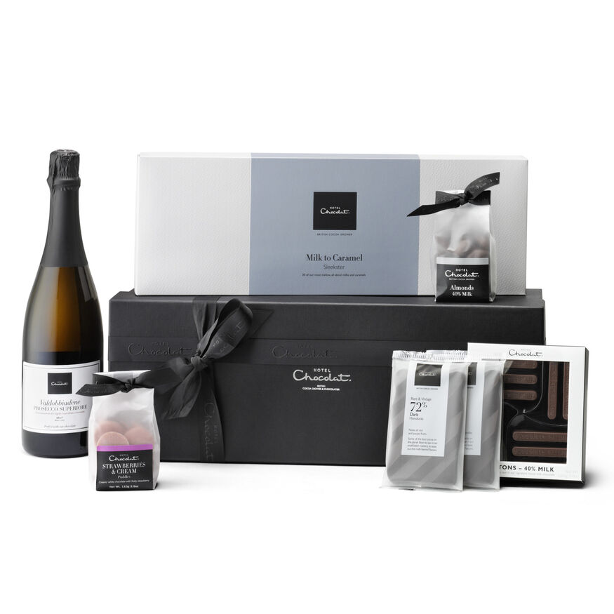 Prosecco and Chocolate Gift Set from Hotel Chocolat