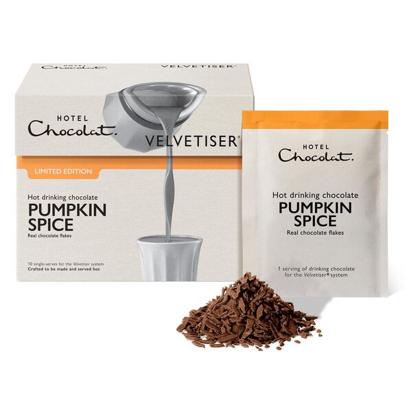 Pumpkin Spice Hot Chocolate Sachets &ndash; Limited Edition , , hi-res