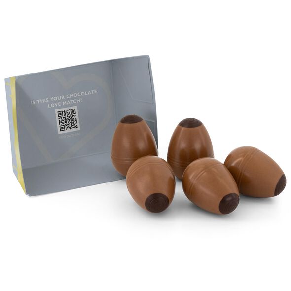 Chocolate Eggs &ndash; Salted Caramel Cream, , hi-res