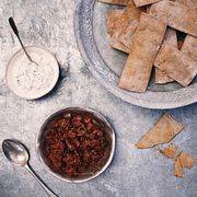 Spiced Aubergine Salad Recipe, , hi-res