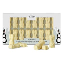 White Chocolate City Easter Bunnies, , hi-res