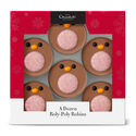 A Dozen Roly-Poly Chocolate Robins