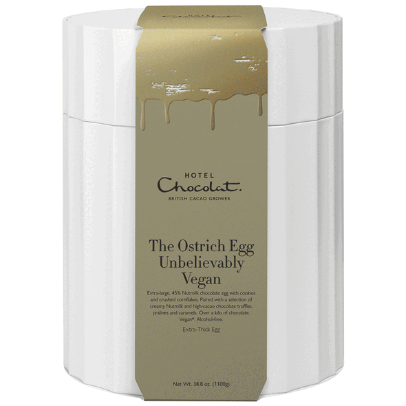Unbelievably Vegan* Ostrich Easter Egg, , hi-res