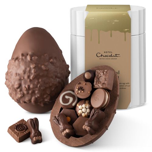 Extra Thick Rocky Road to Caramel Easter Egg