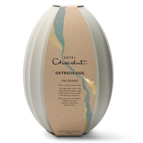 Patisserie Chocolate Ostrich Easter Egg, , hi-res