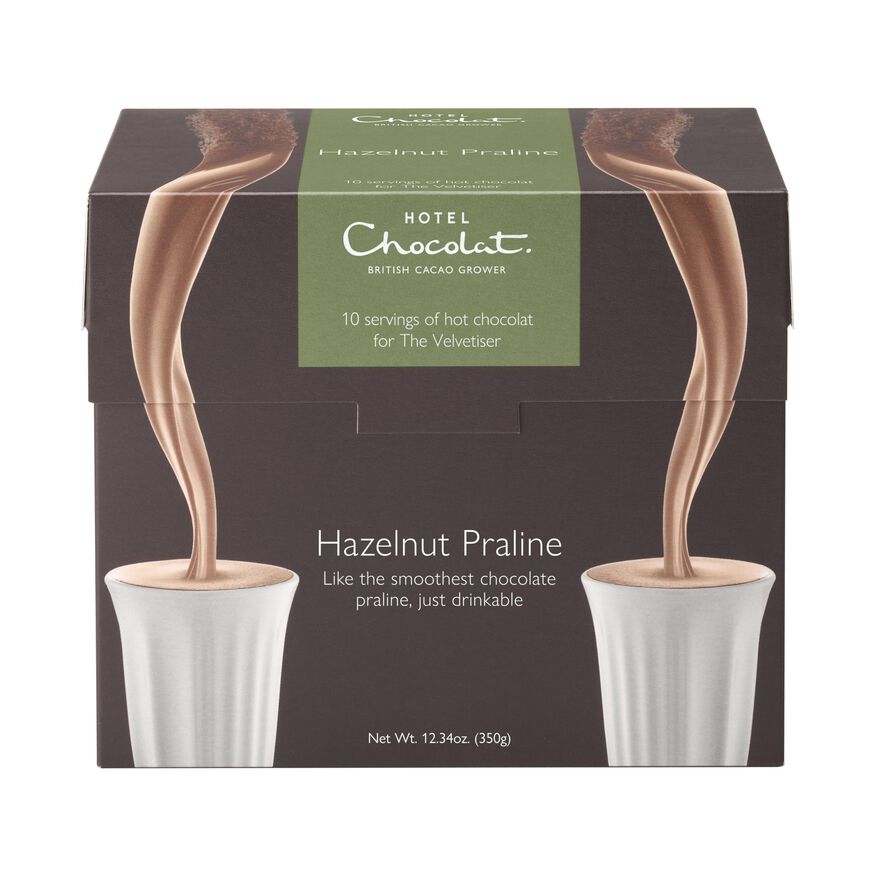Hazelnut Praline Hot Chocolate Sachets, , hi-res