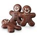 A Dozen Chocolate Gingerbread Men, , hi-res