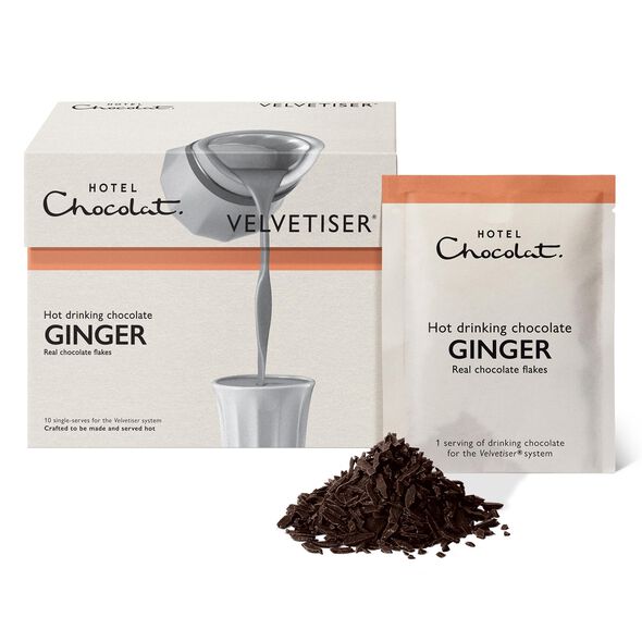 Ginger Hot Chocolate Sachets , , hi-res