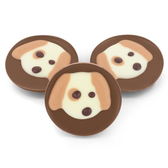 A Dozen Chocolate Dapper Dogs, , hi-res