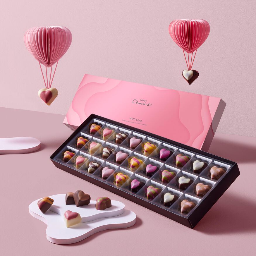 The With Love Sleekster Romantic Gifts Hotel Chocolat