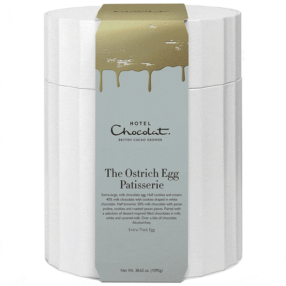 Patisserie Chocolate Ostrich Easter Egg, , hi-res