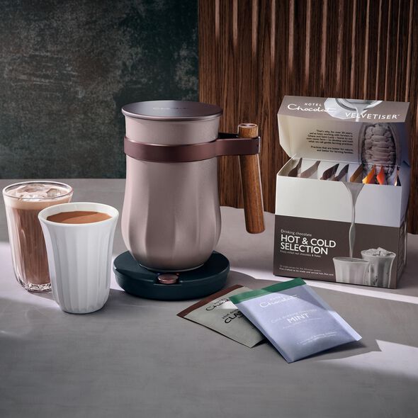 Hot &amp; Cold Drinking Chocolate Selection Box , , hi-res