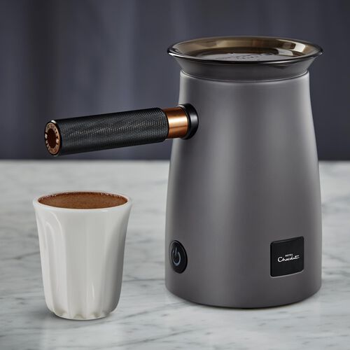 The Velvetiser Matt Charcoal Hot Chocolate Machine