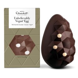 Unbelievably Vegan* Chocolate Easter Egg 200g, , hi-res