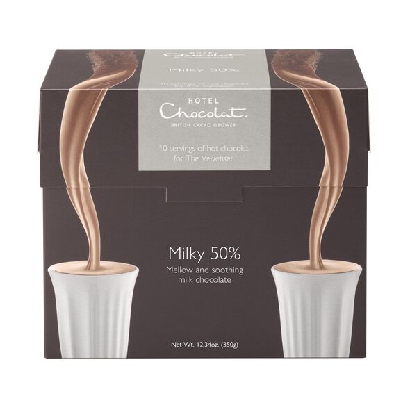 Milky 50% Hot Chocolate Sachets, , hi-res