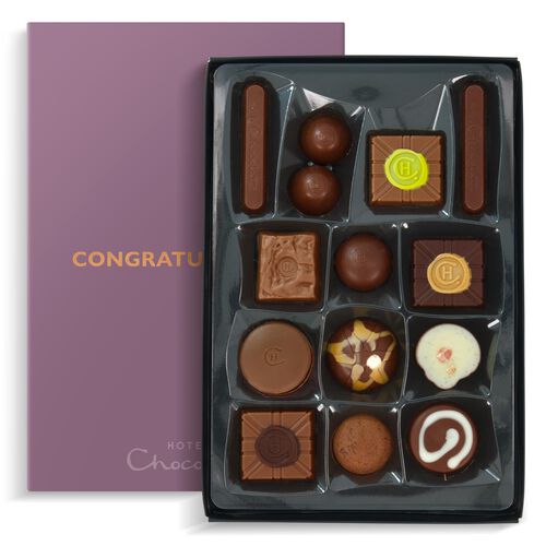Milk to Caramel H-Box with Congratulations Sleeve, , hi-res