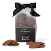 40% Milk Chocolate Puddles, , hi-res