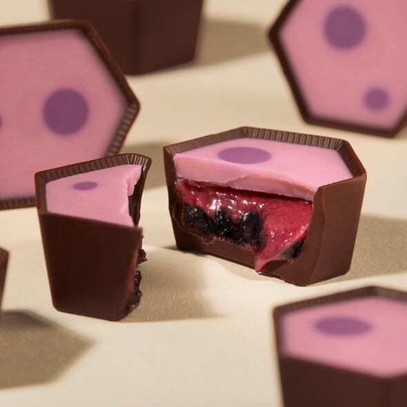 Triple Blackcurrant Chocolate Selector, , hi-res