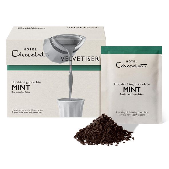 Mint Hot Chocolate Sachets , , hi-res