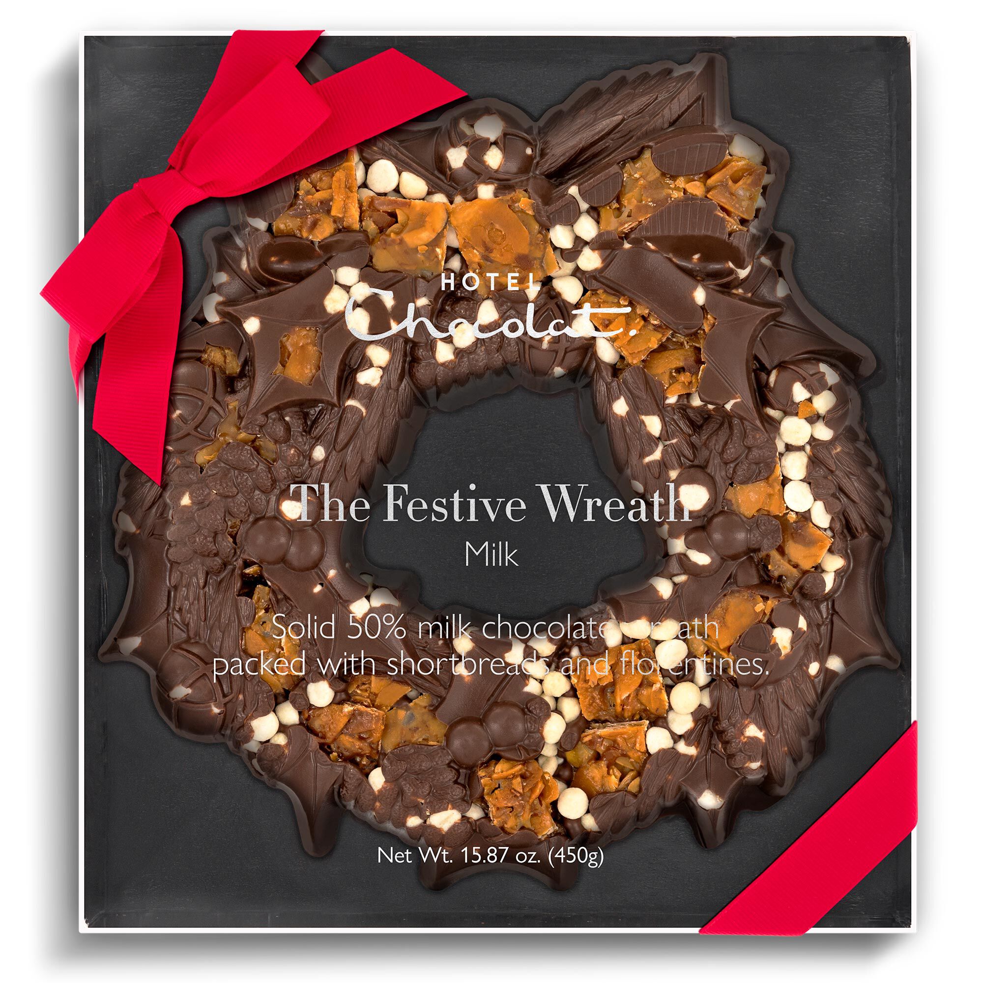 The Large Chocolate Wreath Milk Hotel Chocolat