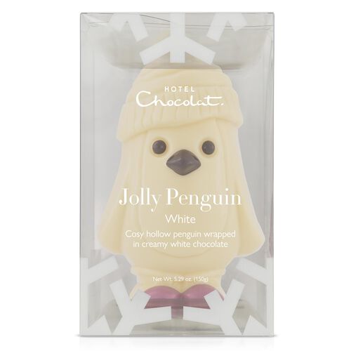White Chocolate Jolly Penguin Selector Hotel Chocolat