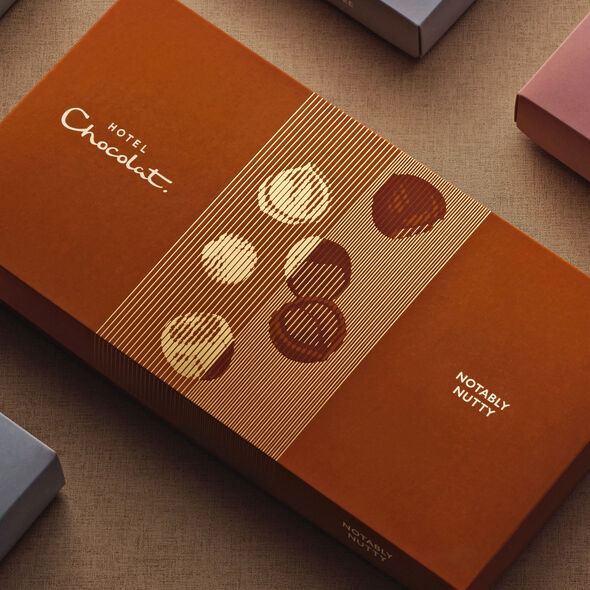Notably Nutty Chocolate Box 18-Piece, , hi-res