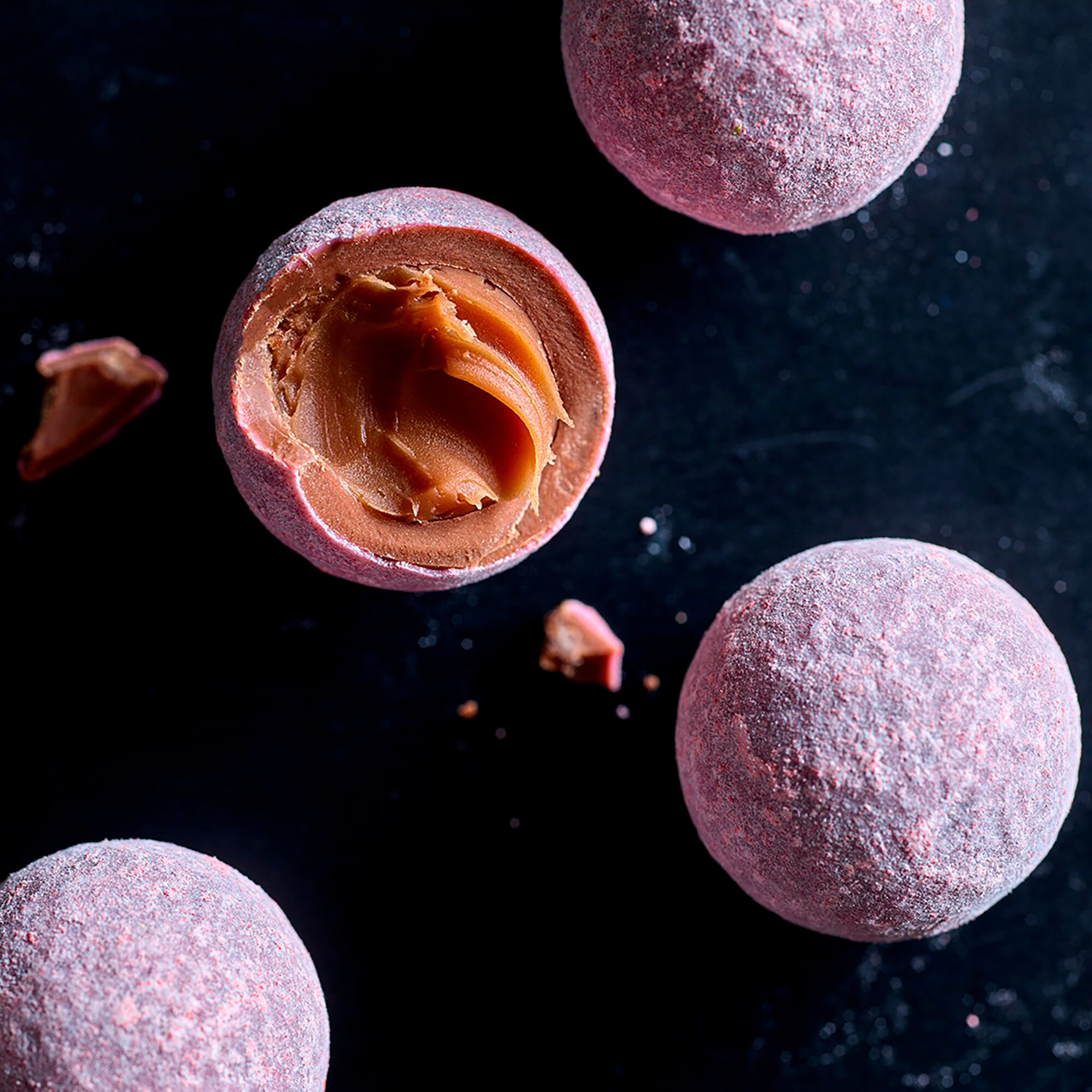 Pink Champagne Chocolate Truffles Hotel Chocolat
