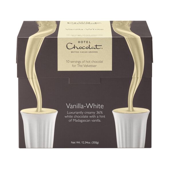 Vanilla White Hot Chocolate Sachets, , hi-res