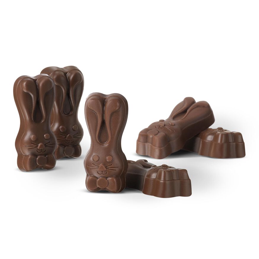 Milk Chocolate City Easter Bunnies, , hi-res