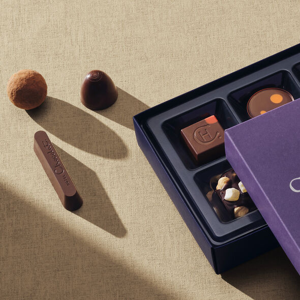 Serious Dark Fix Chocolate Box 9-Piece, , hi-res