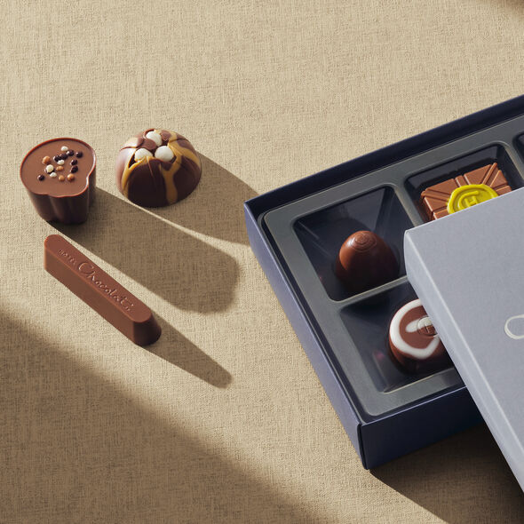 9-Piece Milk Devotee Chocolate Box, , hi-res