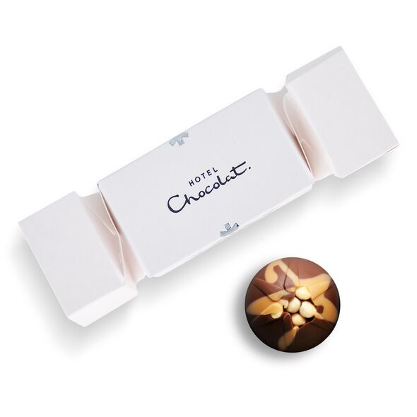 Mini Chocolate Christmas Crackers, , hi-res