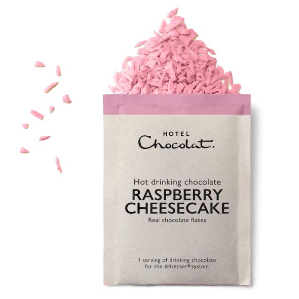 Raspberry Cheesecake Hot Chocolate Sachets &ndash; Limited Edition , , hi-res