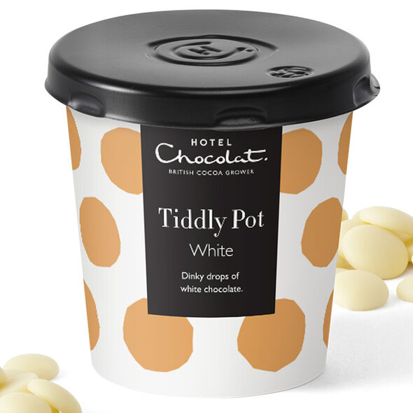 White Chocolate Tiddly Pot, , hi-res