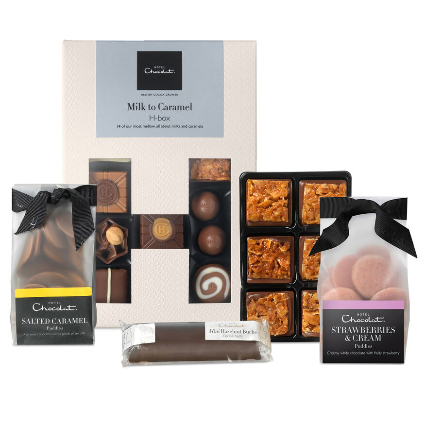 Hotel chocolat christmas chocolate giveaway Chocolate Gift Box from Hotel Chocolat