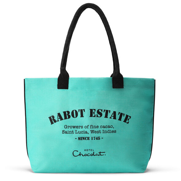 Tote Bag &ndash; Turquoise Piton, , hi-res