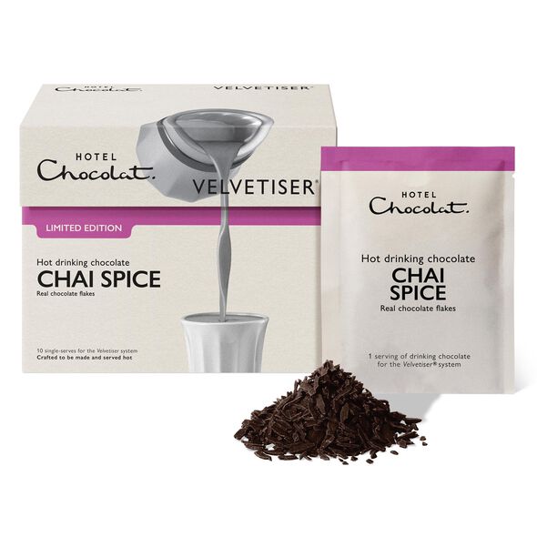 Chai Spice Hot Chocolate Sachets &ndash; Limited Edition , , hi-res
