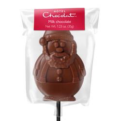 Milk Chocolate Santa Lick, , hi-res