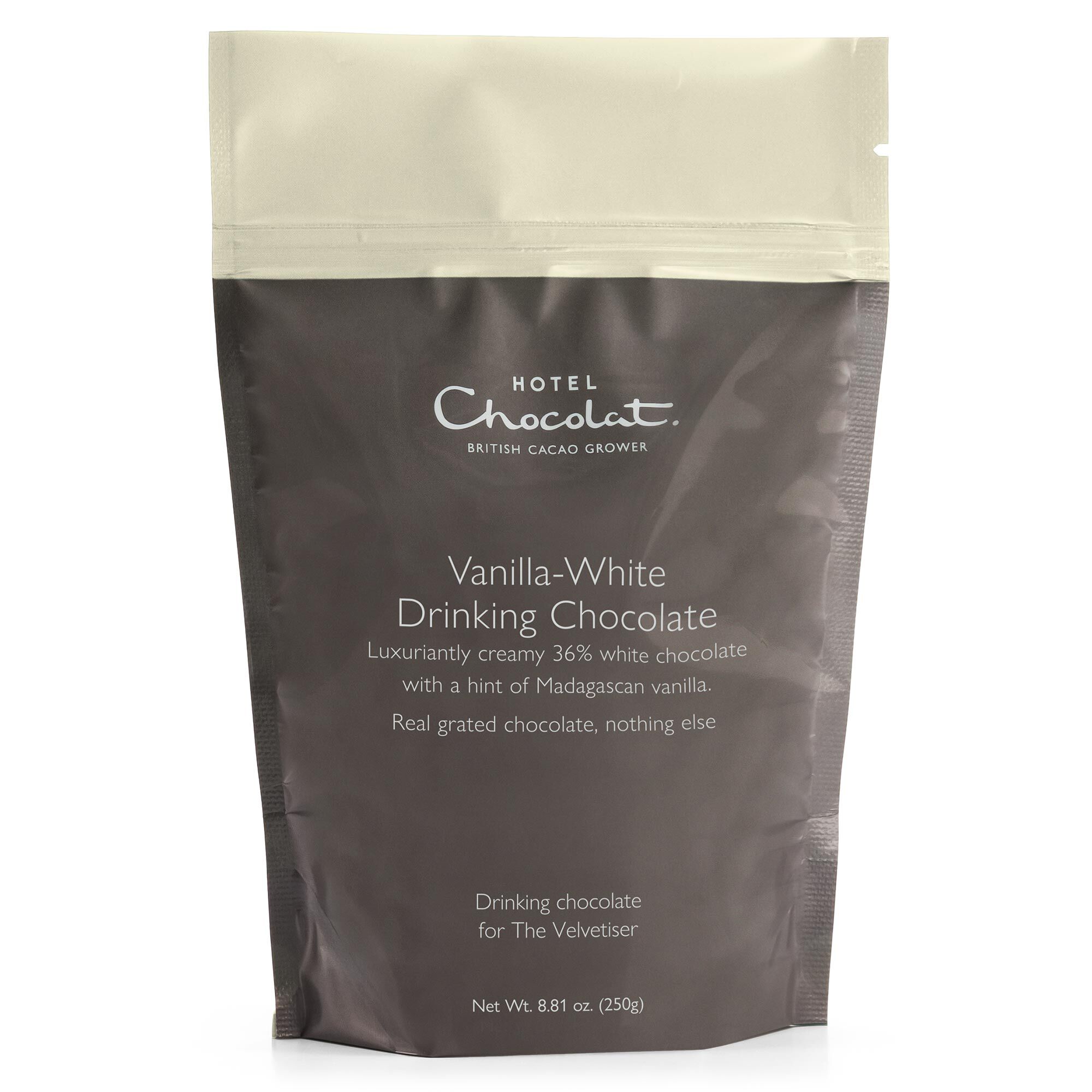 Vanilla White Hot Chocolate Drinking Chocolate Pouches Hotel Chocolat