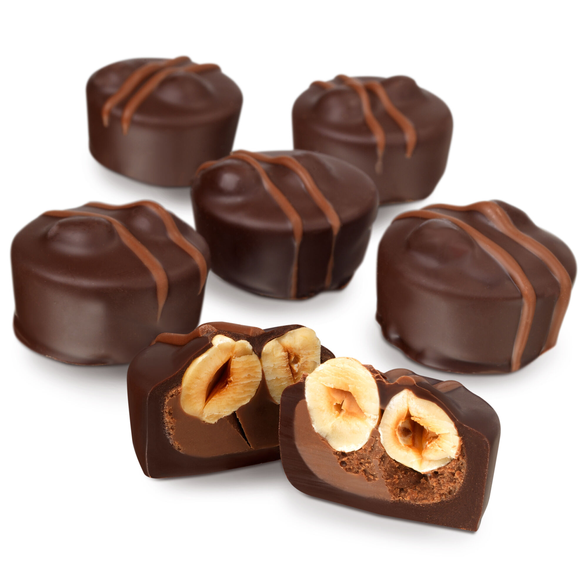Hazelnut Praline Chocolate Selector