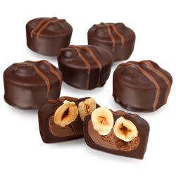 Hazelnut Praline Chocolate Selector, , hi-res
