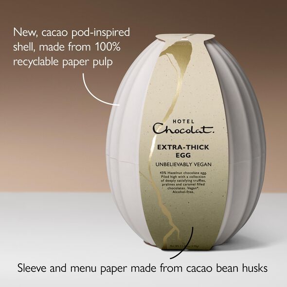 Unbelievably Vegan Extra-Thick Easter Egg, , hi-res