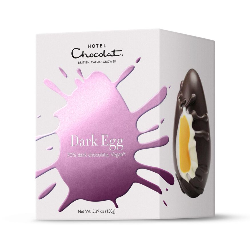 70% Dark Chocolate Easter Egg 150g, , hi-res