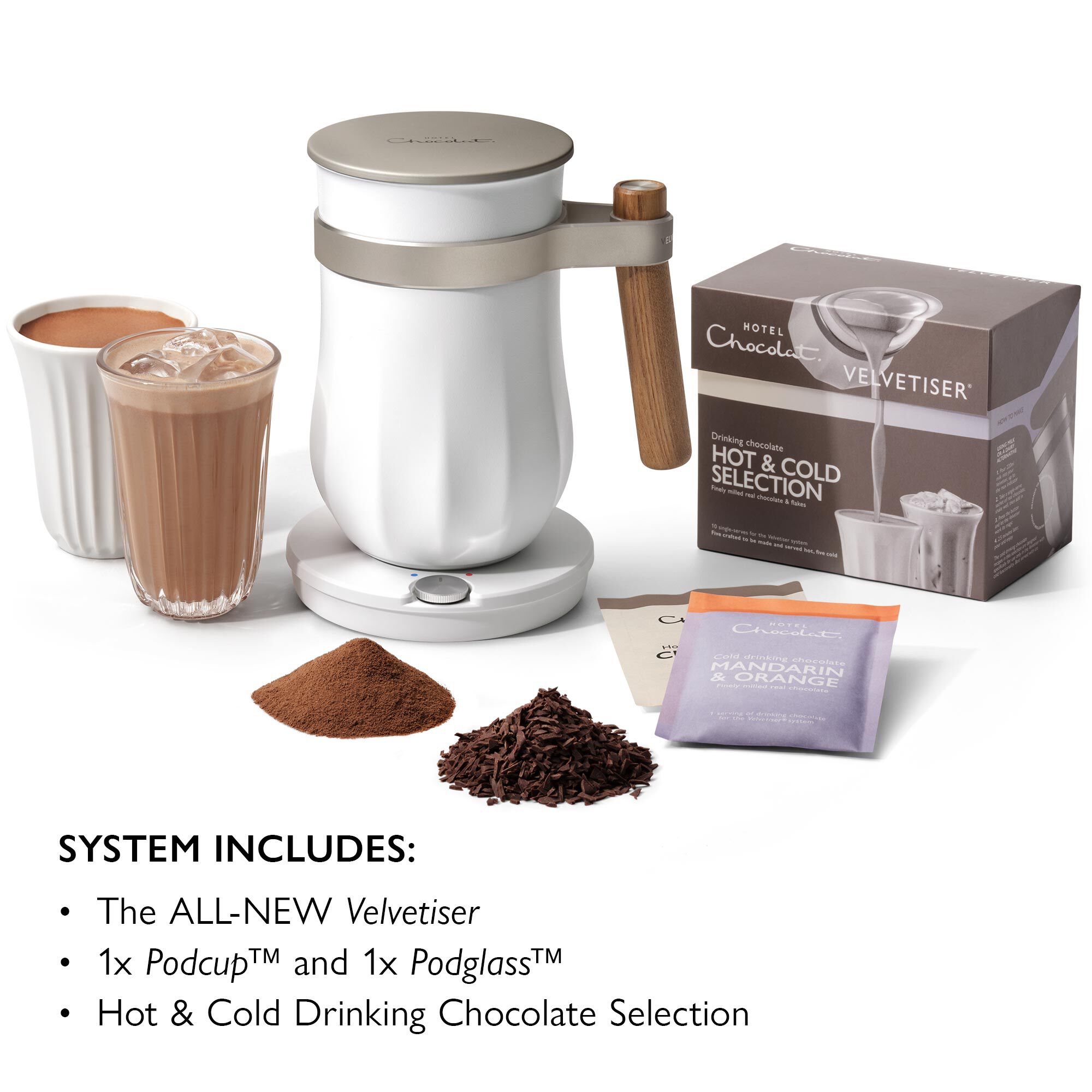 ALL-NEW Velvetiser - Chalk | Hotel Chocolat