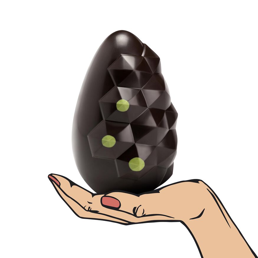 Mint Chocolate Easter Egg Vegan Friendly Hotel Chocolat