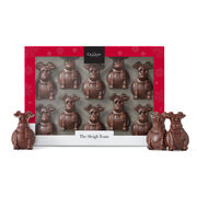The Sleigh Team &ndash; Milk Chocolate Reindeers, , hi-res