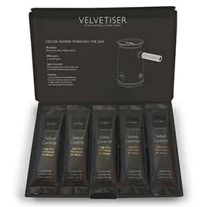 Salted caramel hot chocolate