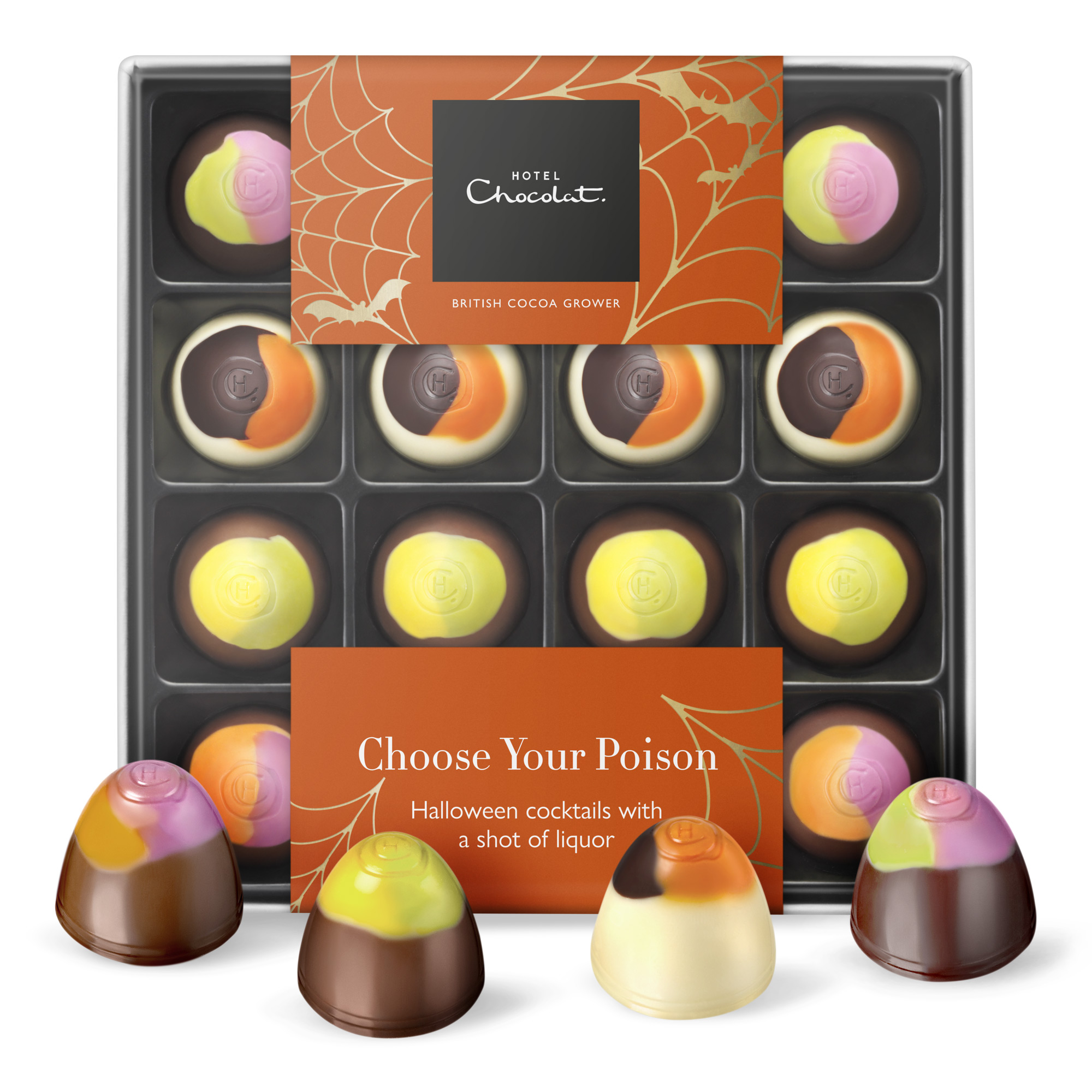 Halloween Cocktail Chocolates